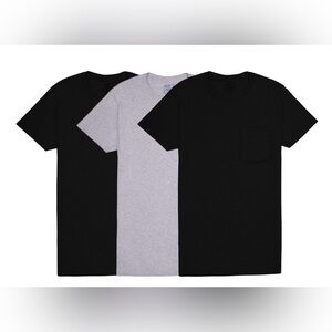 Fruit of the Loom Men's EverSoft Pocket T-Shirt Undershirts, 3-Pack